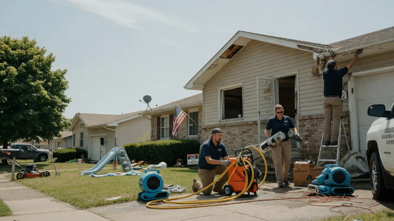 Water Damage Restoration in Coatesville, IN near me